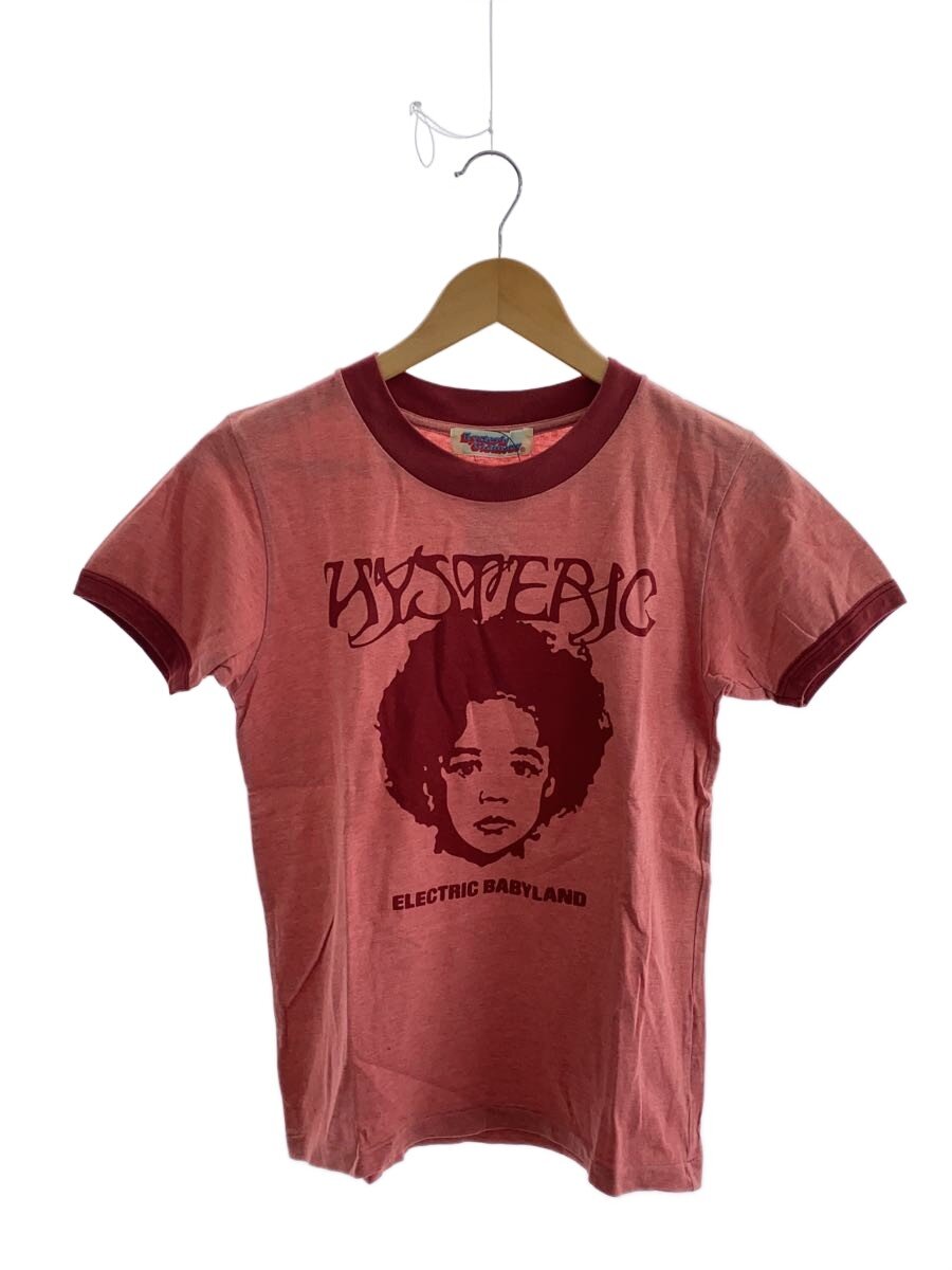 【中古】HYSTERIC GLAMOUR◆ティーシャツ/FREE/綿織物/2CT-0750【レディース御召しもの】