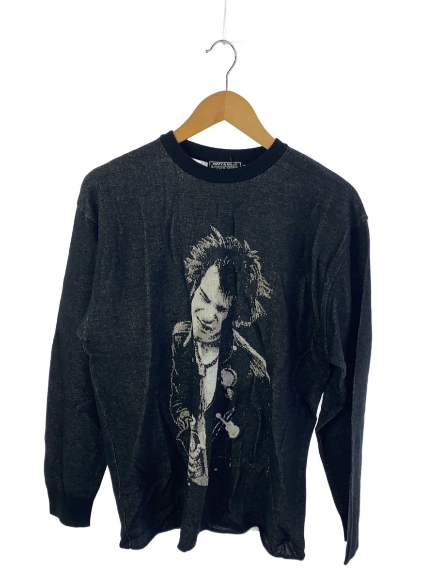 【中古】HYSTERIC GLAMOUR◆編み物・プルオーバー(朦々たる)/FREE/綿織物【メンズウェア】