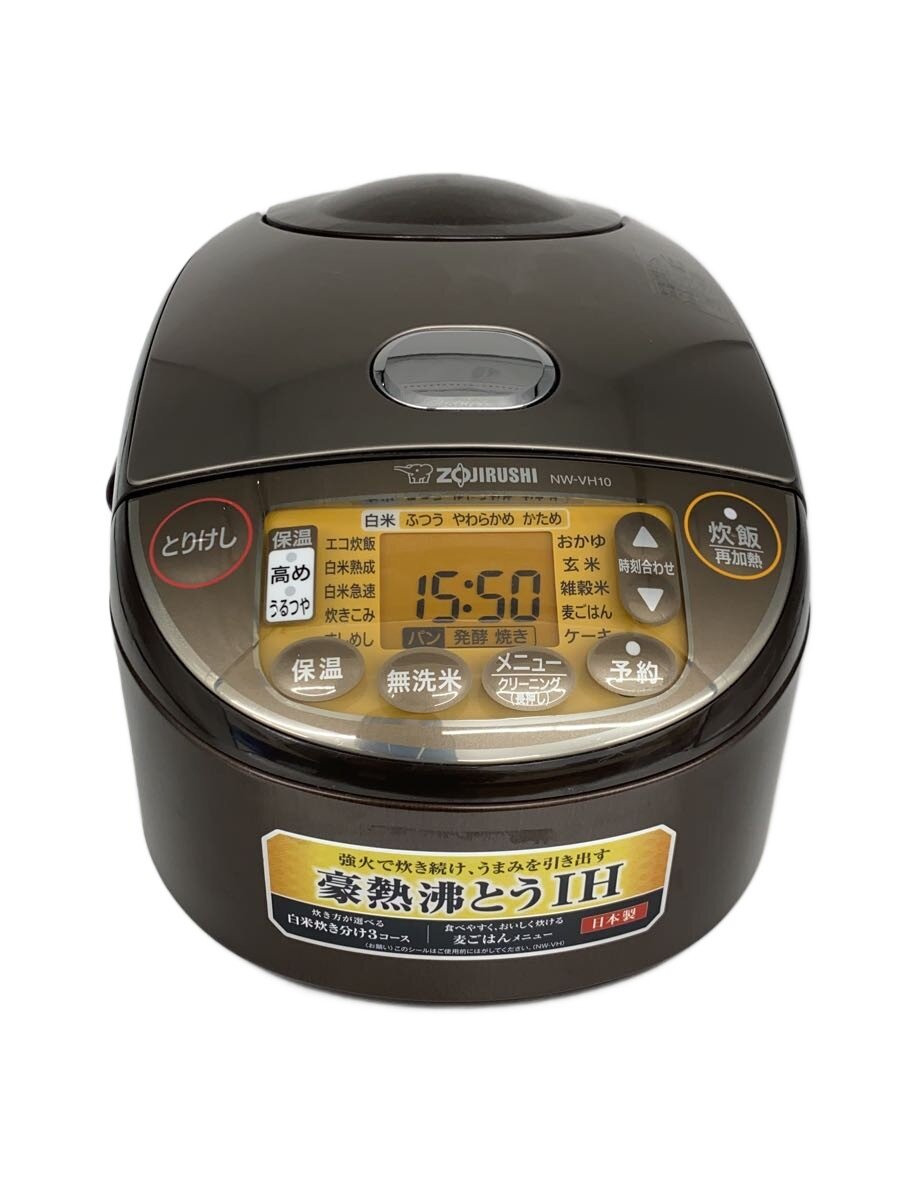 【中古】ZOJIRUSHI◆炊飯器 NW-VH10-TA【家電・ビジュアル・オーディオ】