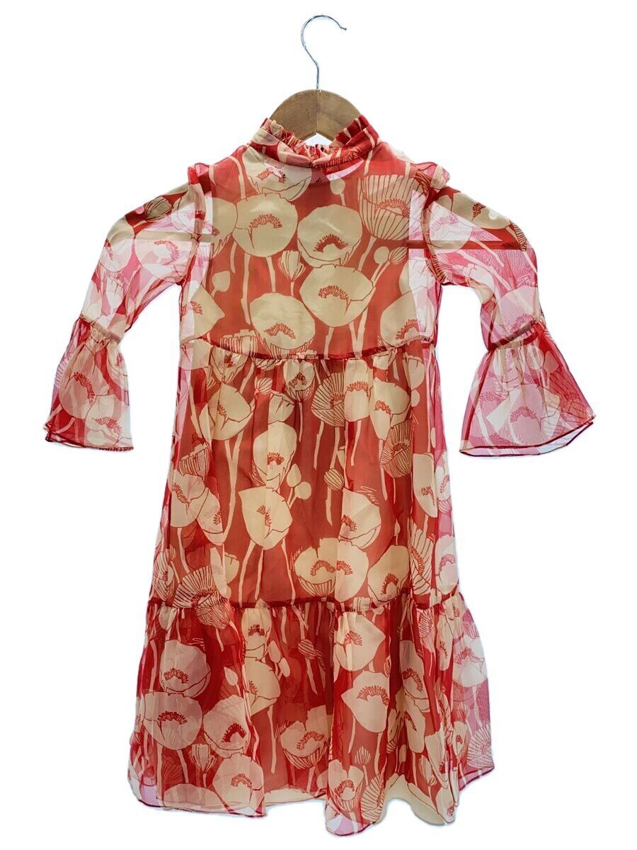 【中古】GUCCI◆衣裳/US5/地絹/RED/花柄/662562【キッズ】