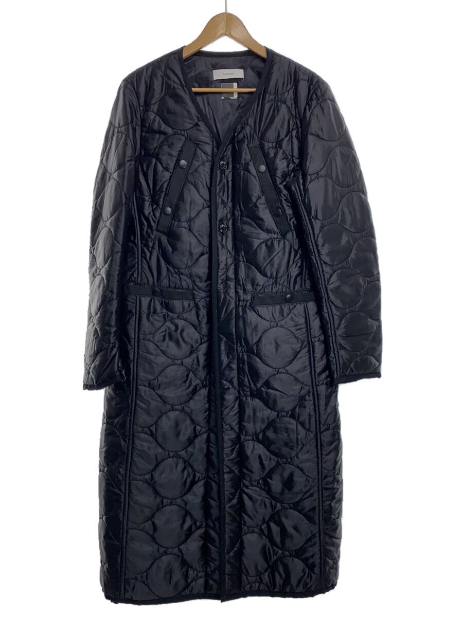 【中古】FACETASM◆厚地の外套/3/ナイロン/BLK/CHG-CO-U06【レディース御召しもの】