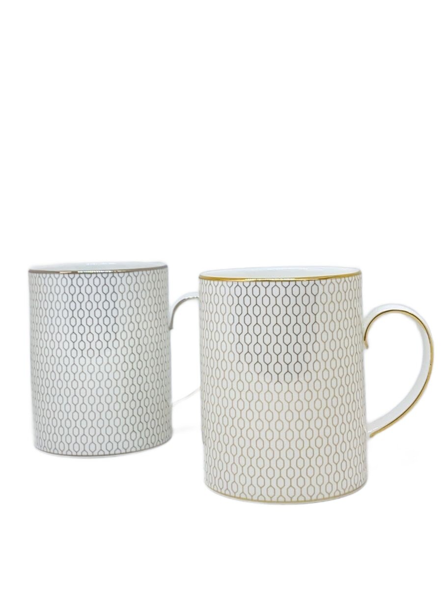 【中古】WEDGWOOD◆GIO PLATINUM/マグカップペアセット//【キッチン用品】｜2ｎｄ STREET 店