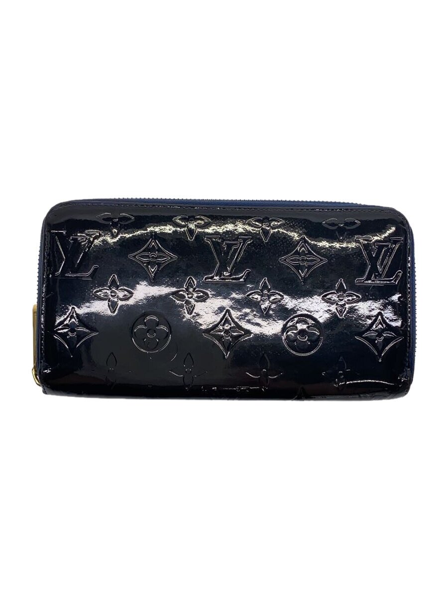 【中古】LOUIS VUITTON◆ジッピー・ウォレット_モノグラム・ヴェルニ_BLK/エナメル/BLK/メンズ【服飾雑貨他】｜2ｎｄ STREET 店