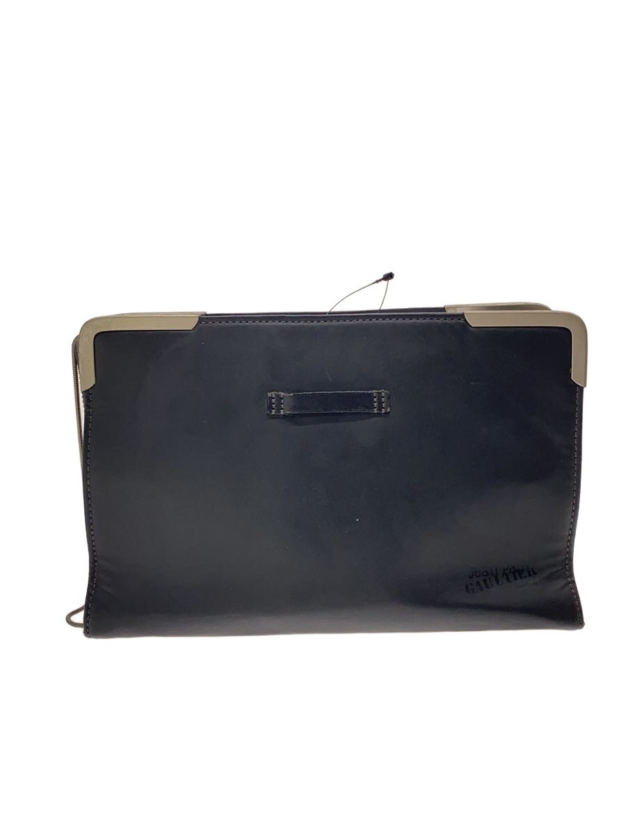 【中古】Jean Paul GAULTIER HOMME◆セカンドバッグ/--/BLK/無地//【バッグ】｜2ｎｄ STREET 店