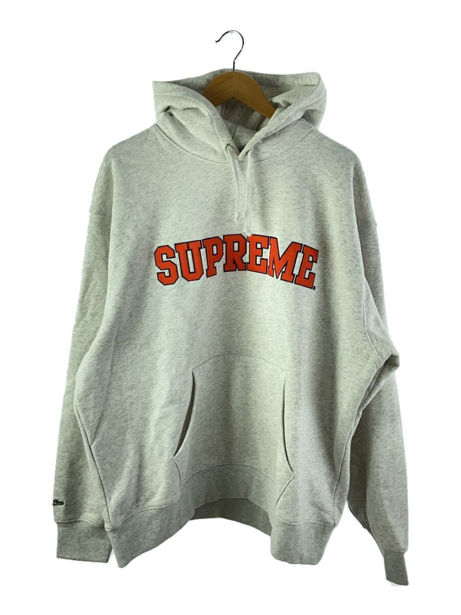 【中古】Supreme◆パーカー/XL/綿織物/GRY【メンズウェア】