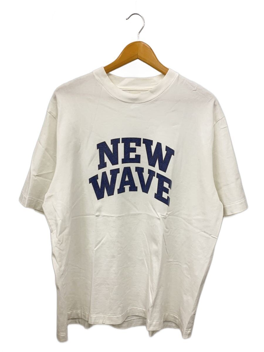 【中古】BLURHMS◆別注 NEW WAVE 刷り上げるプルオーバー//2/綿織物/WHT/【メンズウェア】