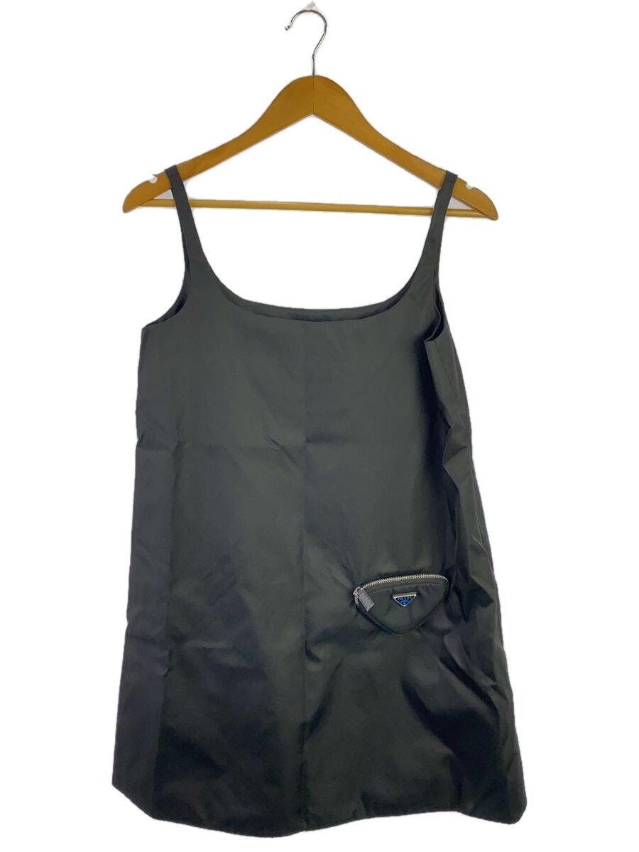 【中古】PRADA◆21SS/RE-NYLON/ノースリーブ衣装/36/ナイロン/BLK/230662【レディースお召しもの】