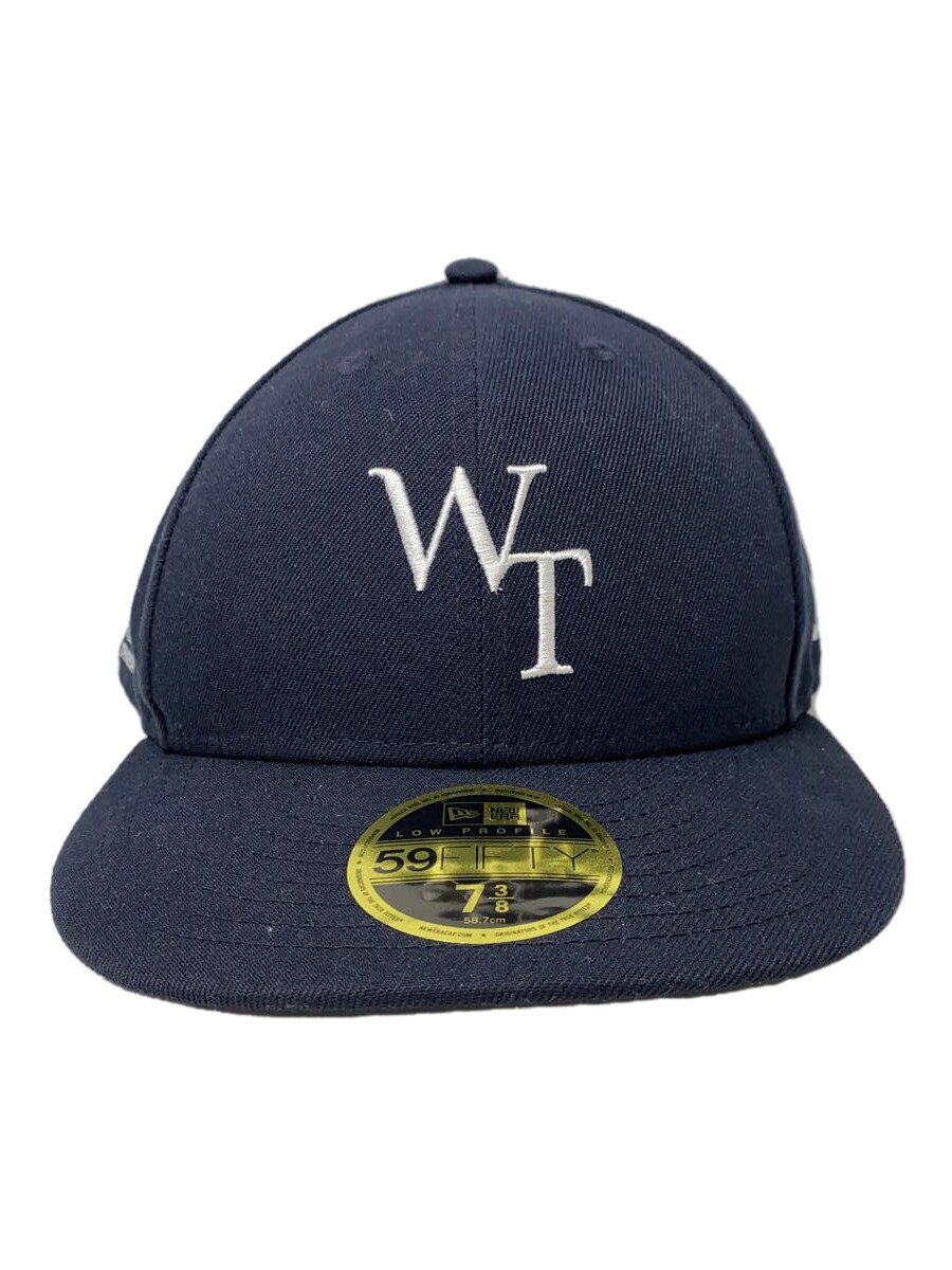 【中古】WTAPS◆×NEW ERA/旗がしら/7 3/8/ポリエステル/NVY/メンズ/251NENED-HT02【服飾雑貨他】