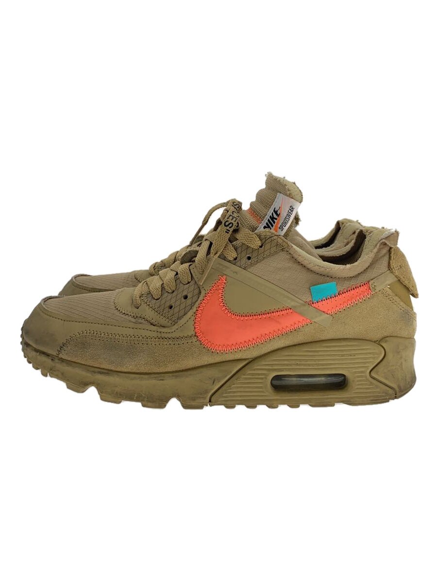 【中古】NIKE◆THE 10 : AIR MAX 90/エア湖マックス/ベージュ/AA7293-200/26糎/BEG【シューズ】