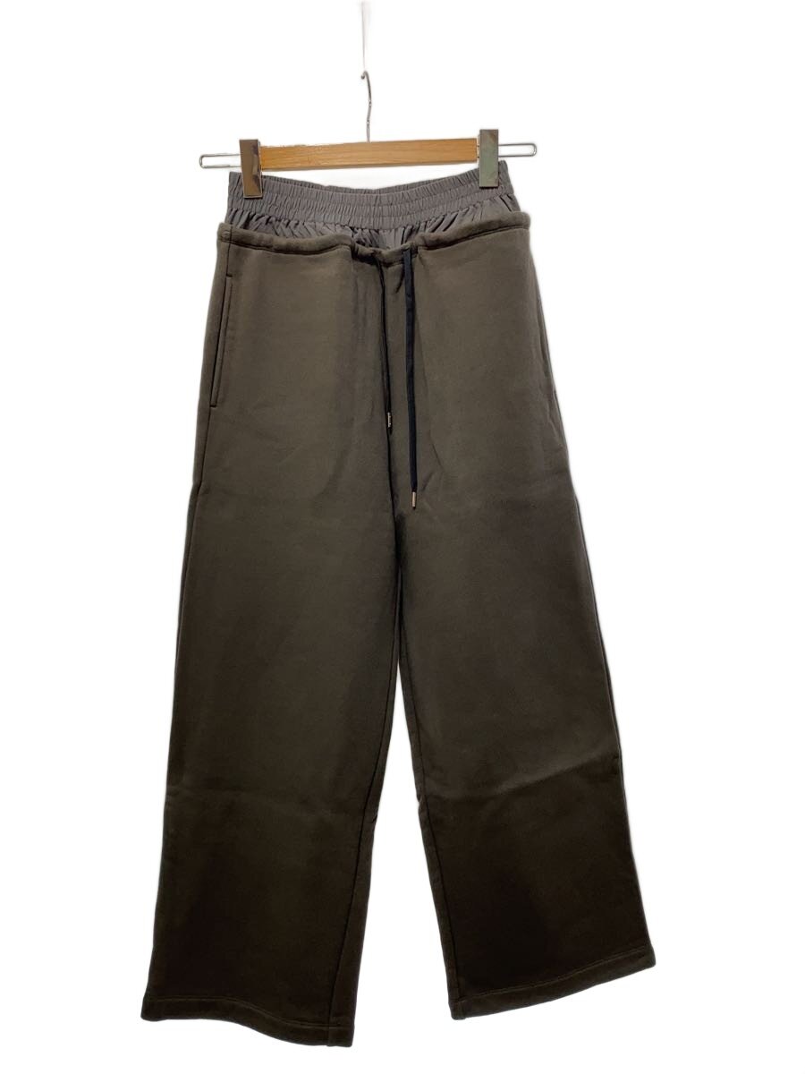 【中古】MACHATT◆ダブルウェストスウェットパンツ/--/綿織物/GRY【レディースお召しもの】