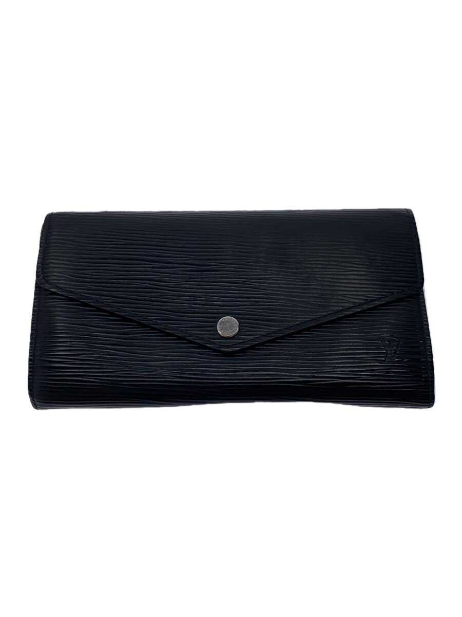 【中古】LOUIS VUITTON◆ポルト・フォイユ・サラ_エピ_BLK/レザー/BLK/メンズ【服飾雑貨他】｜2ｎｄ STREET 店