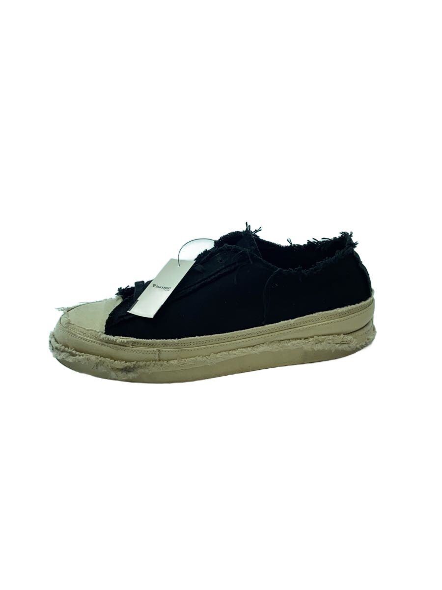 【中古】yohji yamamoto POUR HOMME◆8/C CANVAS B LOW TOP LACE UP SNEAKER/BLK/HP-E09-065【シューズ】｜2ｎｄ STREET 店 17,582円