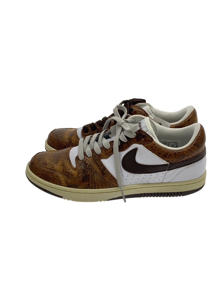【中古】NIKE◆COURT FORCE LOW PREMIUM/コートフォースロープレミアム/ブラウン/313940-121/29c【シューズ】|2nd STREET 店