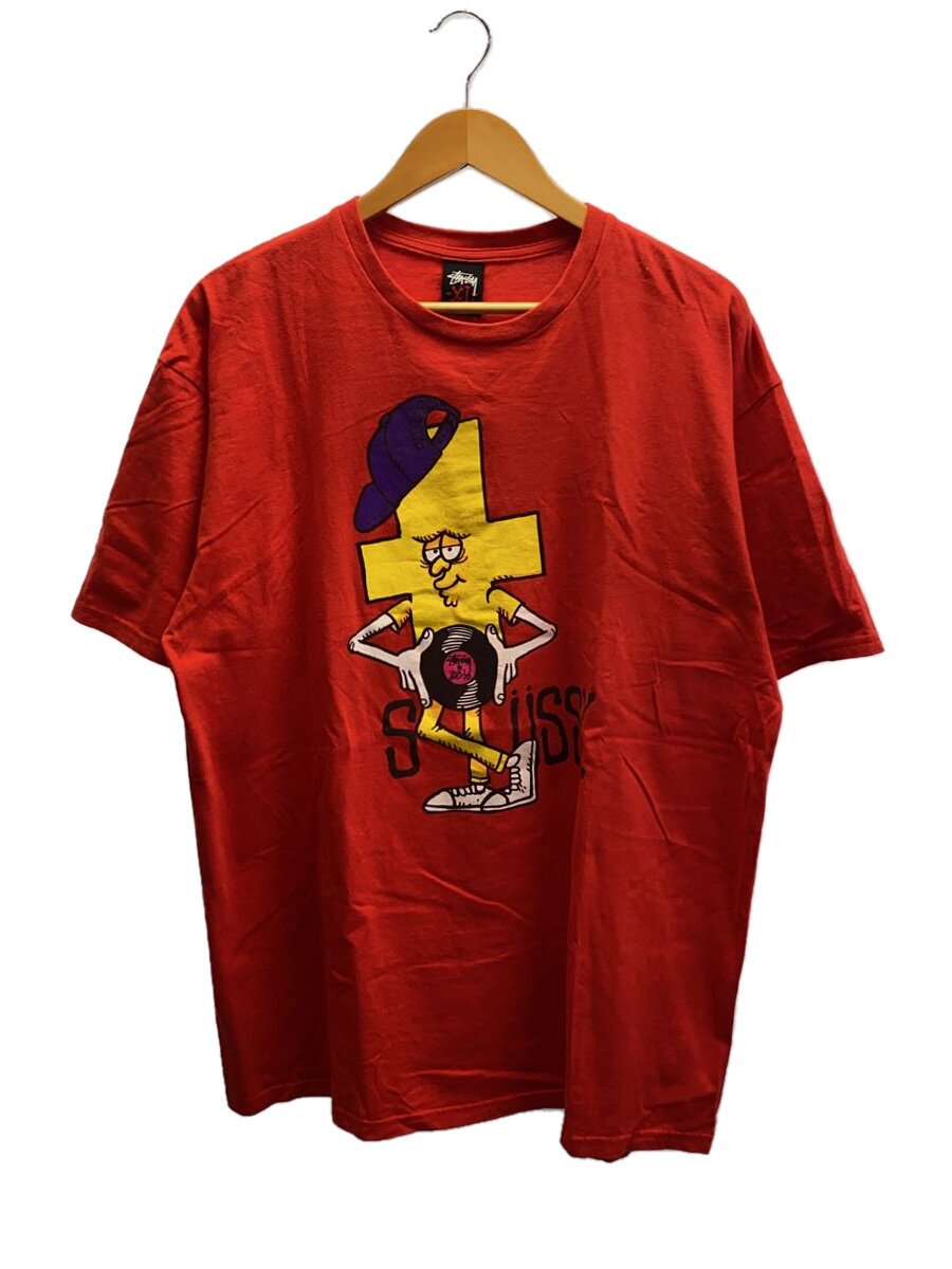 【中古】STUSSY◆Tシャツ/XL/コットン/RED/プリント//【メンズウェア】｜2ｎｄ STREET 店 10,771円