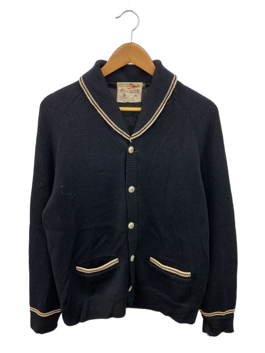 【中古】60~70s/カーディガン(厚手)/M/ウール/BLK【メンズウェア】｜2ｎｄ STREET 店
