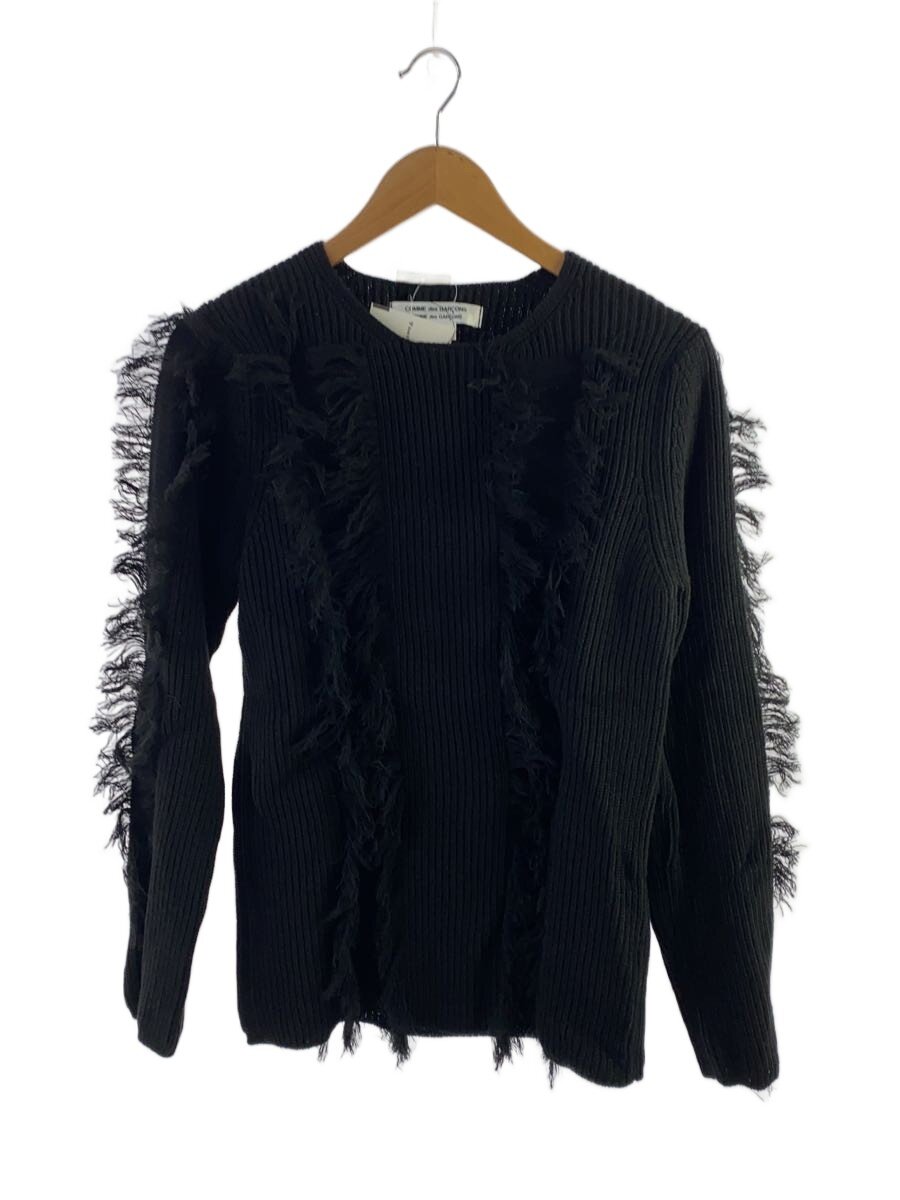 【中古】COMME des GARCONS COMME des GARCONS◆ニット・セーター(厚手)/M/アクリル/BLK/無地/RO-N503【レディースウェア】｜2ｎｄ STREET 店