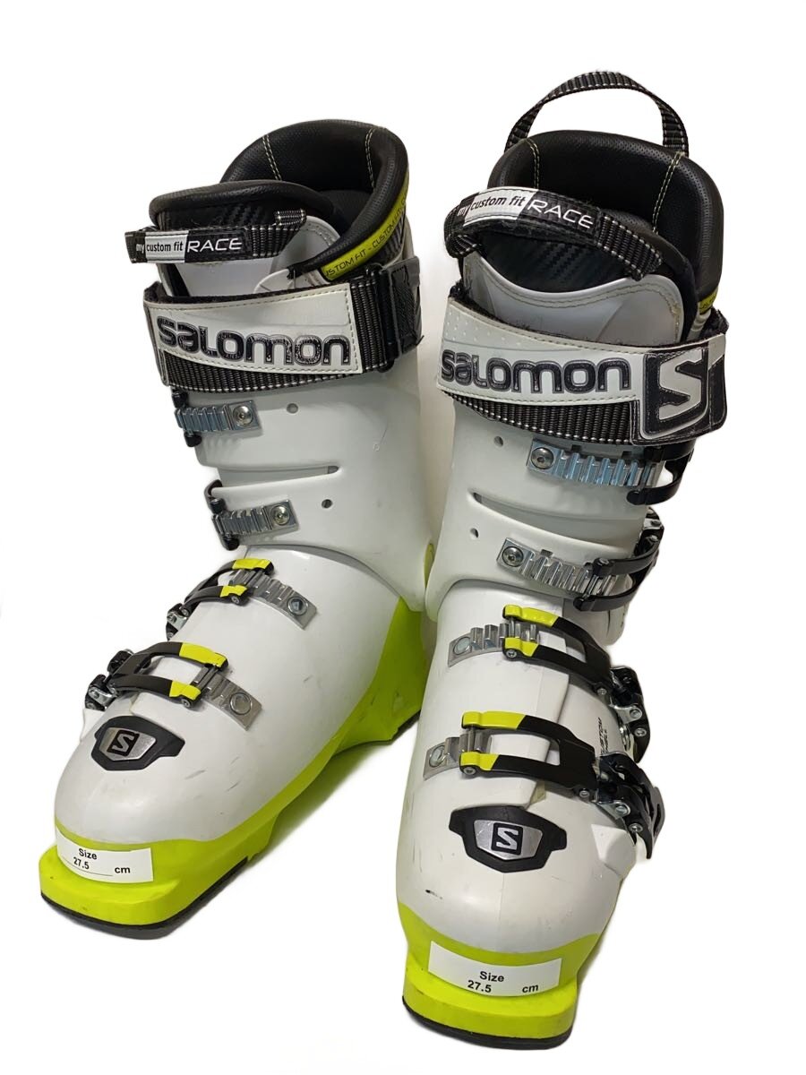 【中古】salomon◆スキーの板ブーツ/27.5珊/WHT/X-MAX120【運動競技】