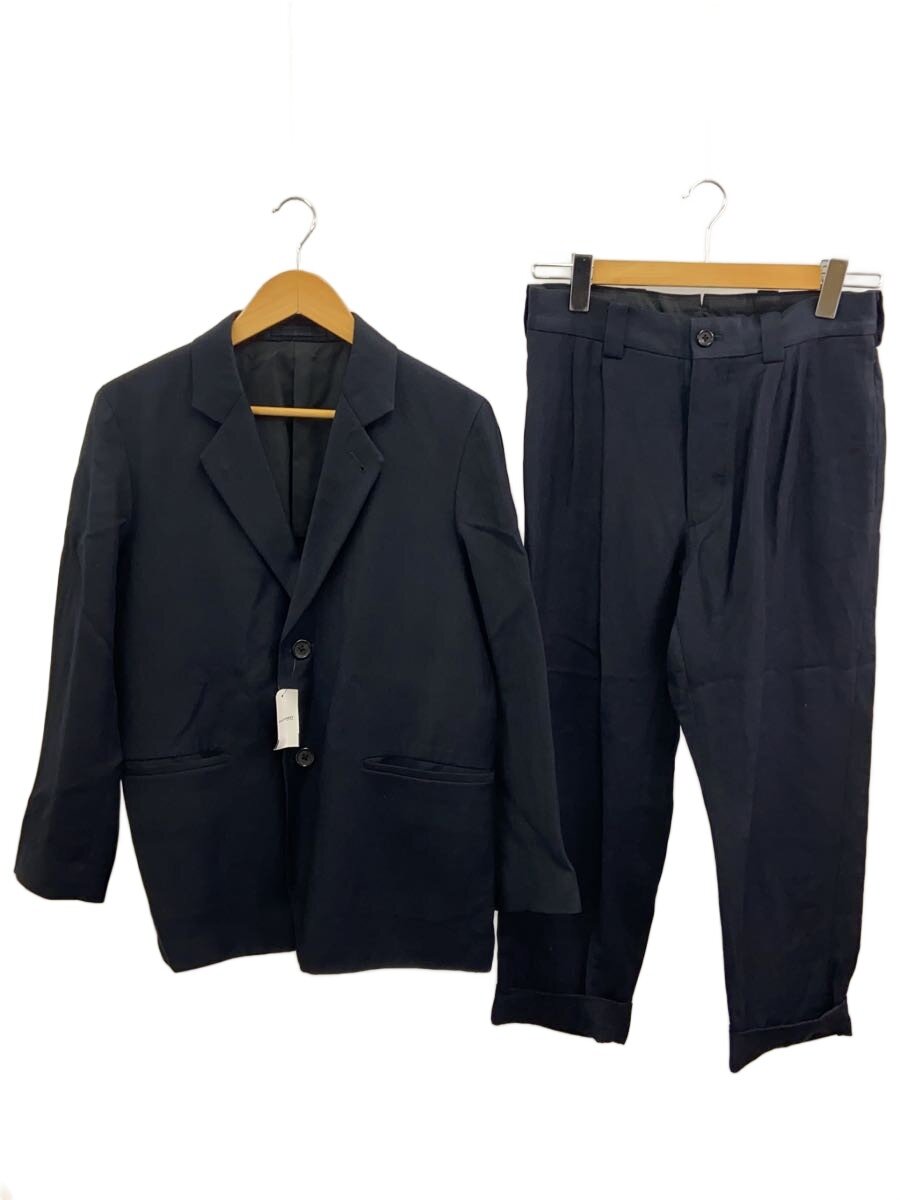 【中古】FOXBROTHERS◆20年/マーガレットハウエル/セットアップ/S/リネン/NVY//【メンズウェア】|2nd STREET 店