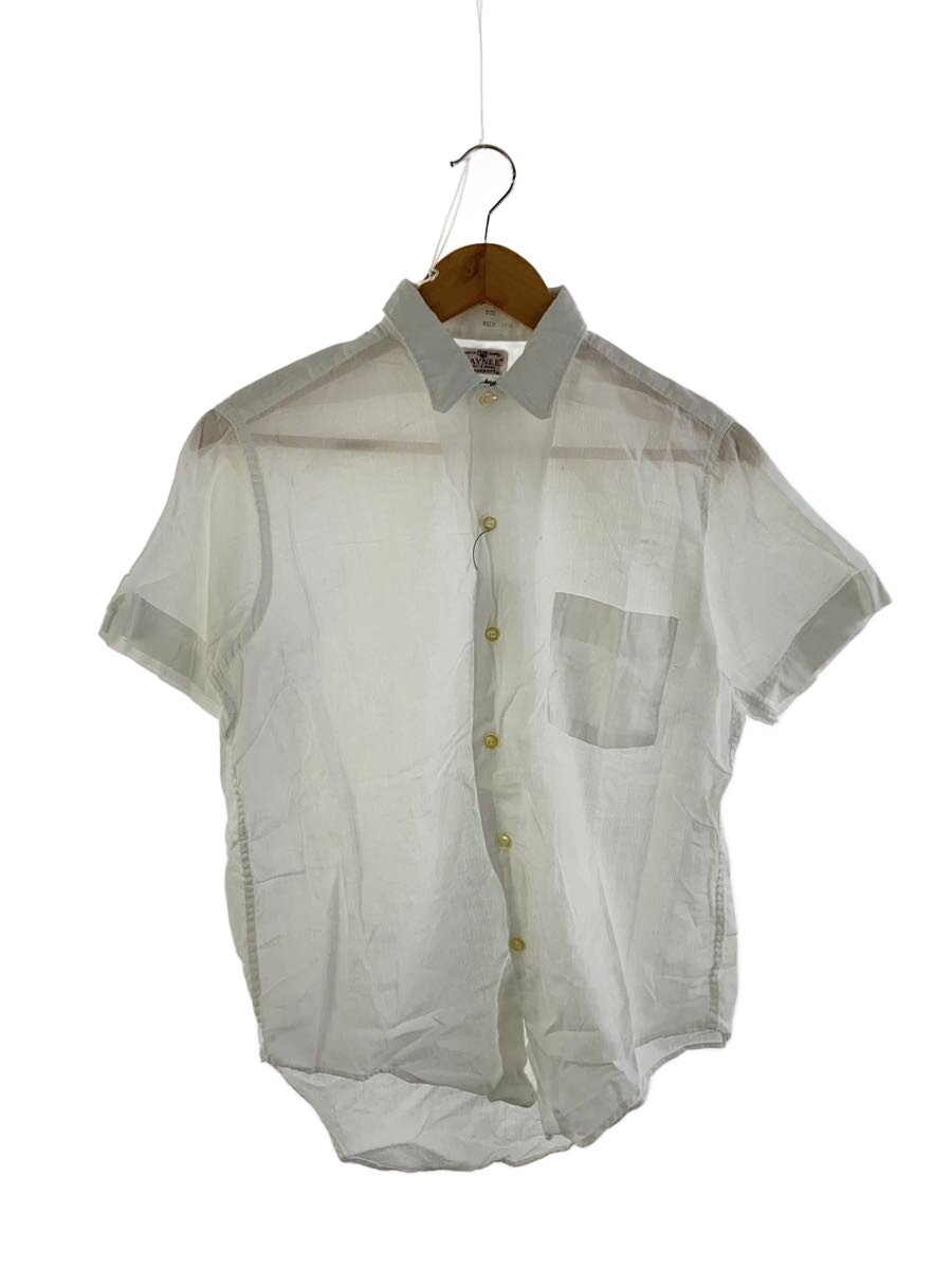 【中古】50s/60s/開襟シャツ/KAYNEE/14.5/コットン/WHT【メンズウェア】｜2ｎｄ STREET 店