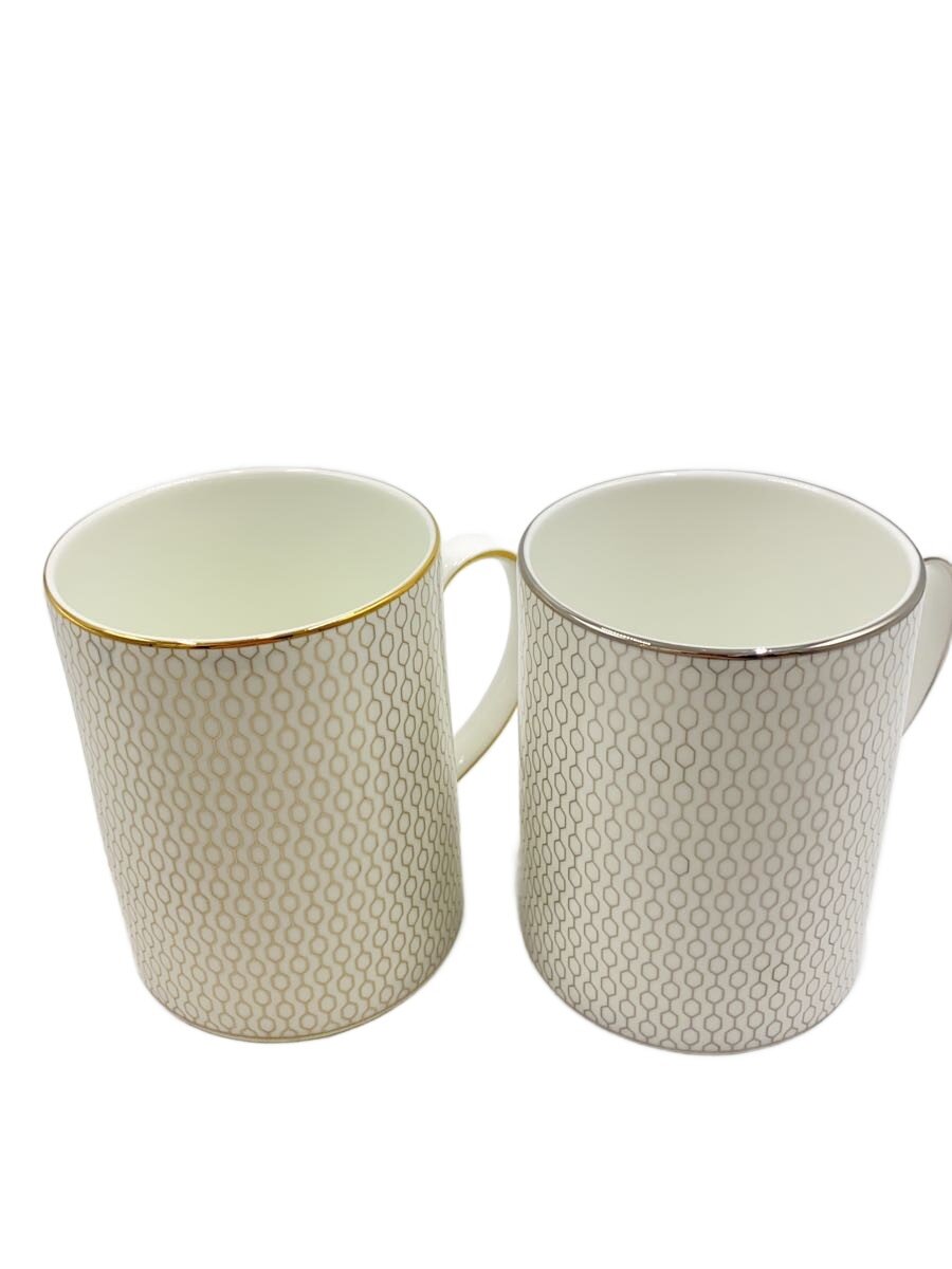 【中古】WEDGWOOD◆幾何学学飾りつけ/優勝杯\u0026平円盤/2点書き割り/WHT//【勝手もと装置】