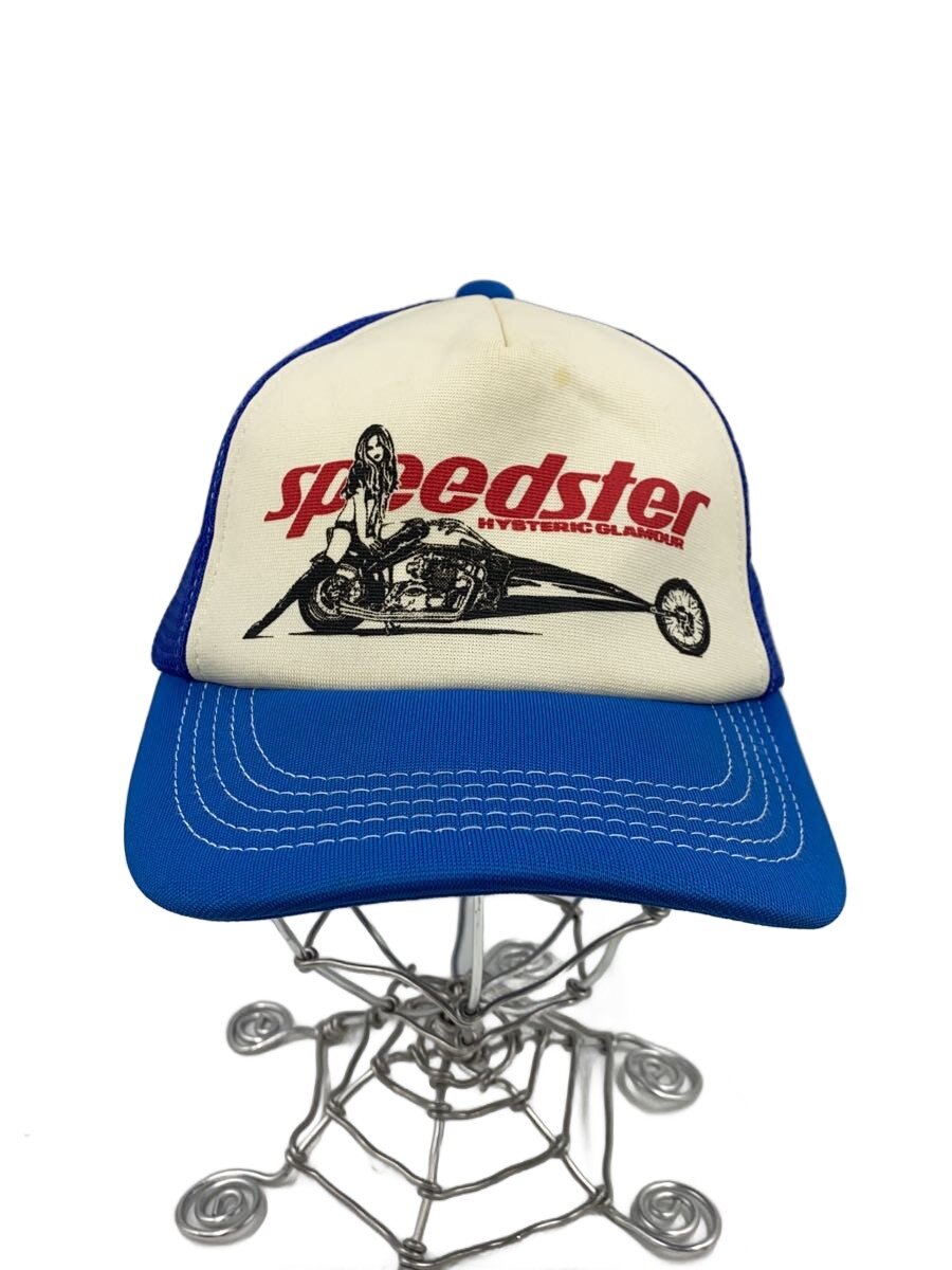 【中古】HYSTERIC GLAMOUR◆メッシュキャップ/FREE/ポリエステル/BLU/メンズ/02221QH05【服飾雑貨他】｜2ｎｄ STREET 店 8,628円