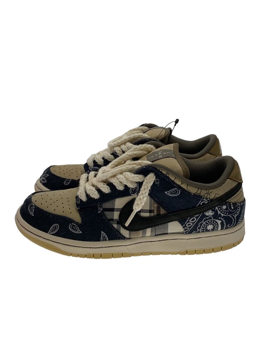 【中古】NIKE◆SB DUNK LOW PRM QS/ダンク 置き目 割り増し金/ベージュ/CT5053-001/26.5糎/B【シューズ】