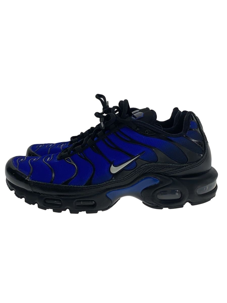 【中古】NIKE◆AIR MAX PLUS PRM_エア マックス プラス プレミアム/27.5cm/BLU【シューズ】｜2ｎｄ STREET 店