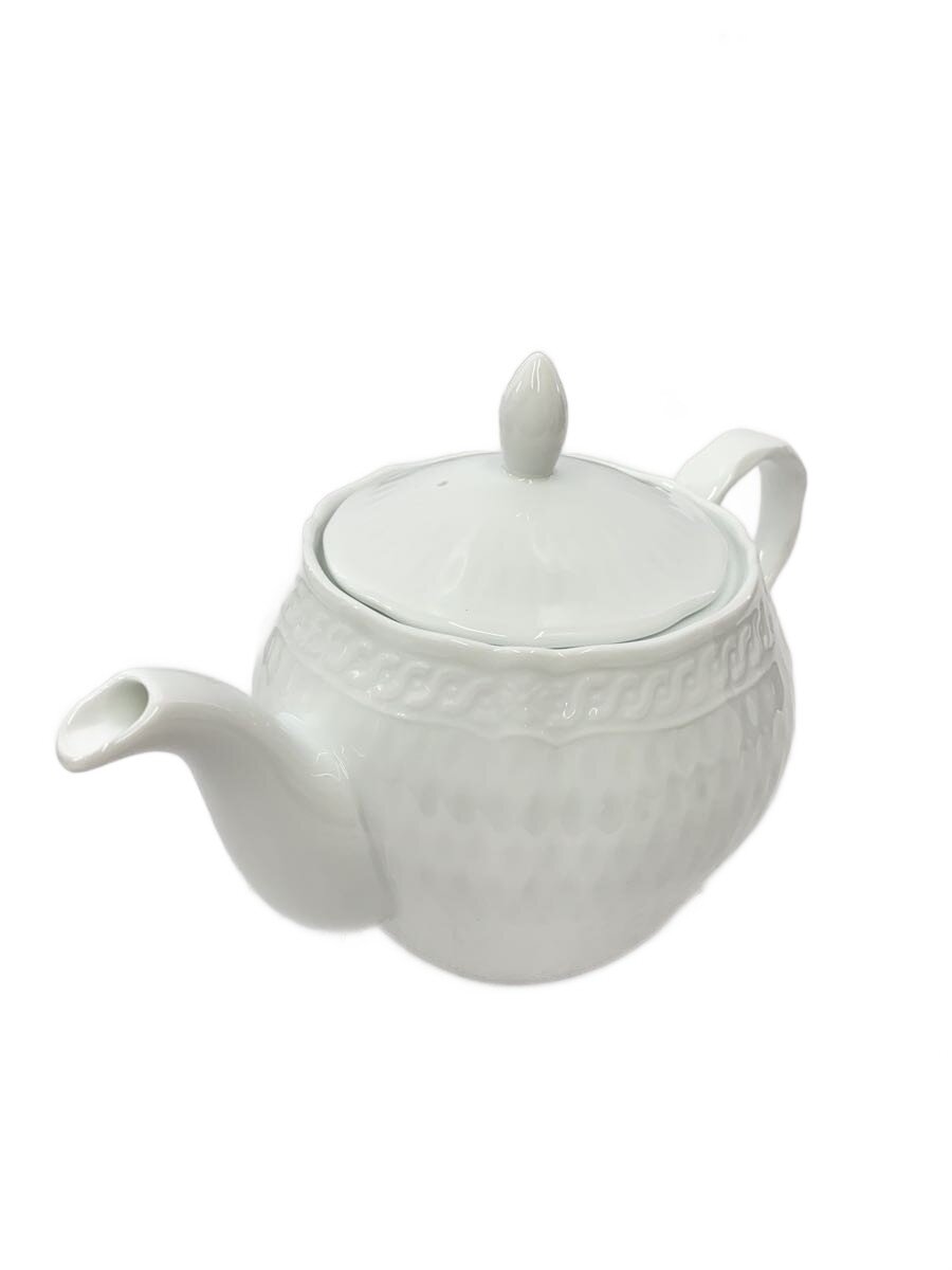 【中古】Noritake◆シェール ブラン ティーポット(小)/洋食器その他/WHT/1655L/T94823【キッチン用品】