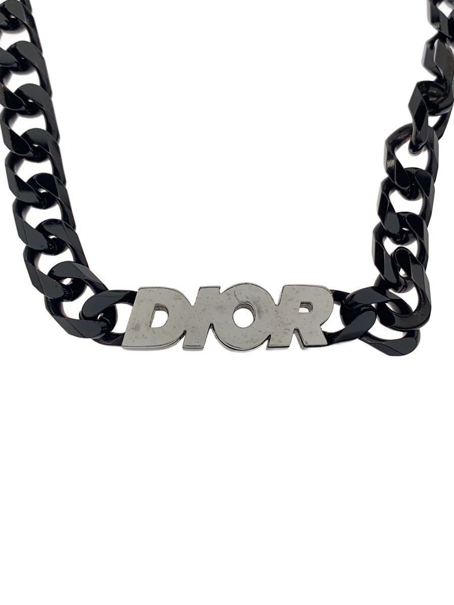 【中古】Christian Dior◆首飾り/--/BLK/とっ始め無/メンズ【服飾雑貨他】