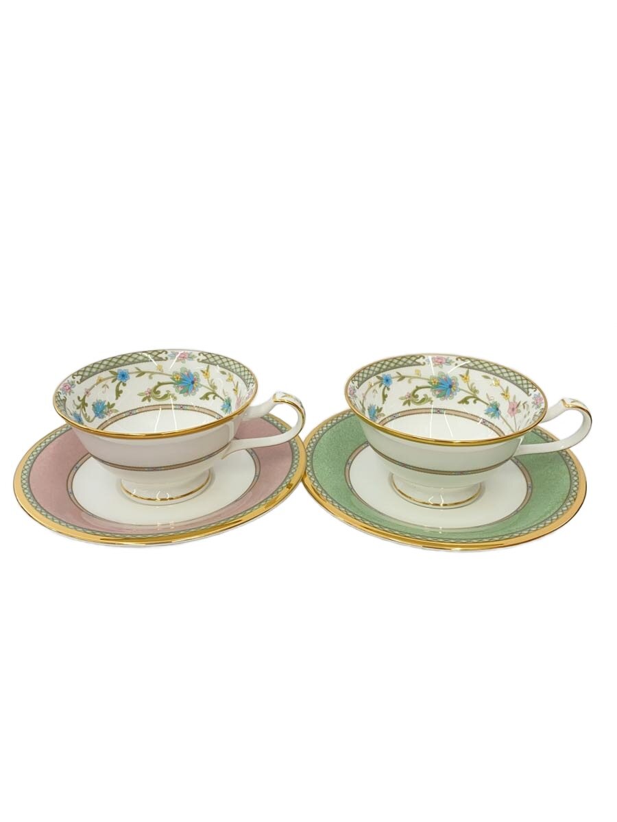 【中古】Noritake◆ヨシノ カップ&ソーサー ペア/カップ&ソーサー/2点セット/WHT/9983-07J/Y6988【キッチン用品】