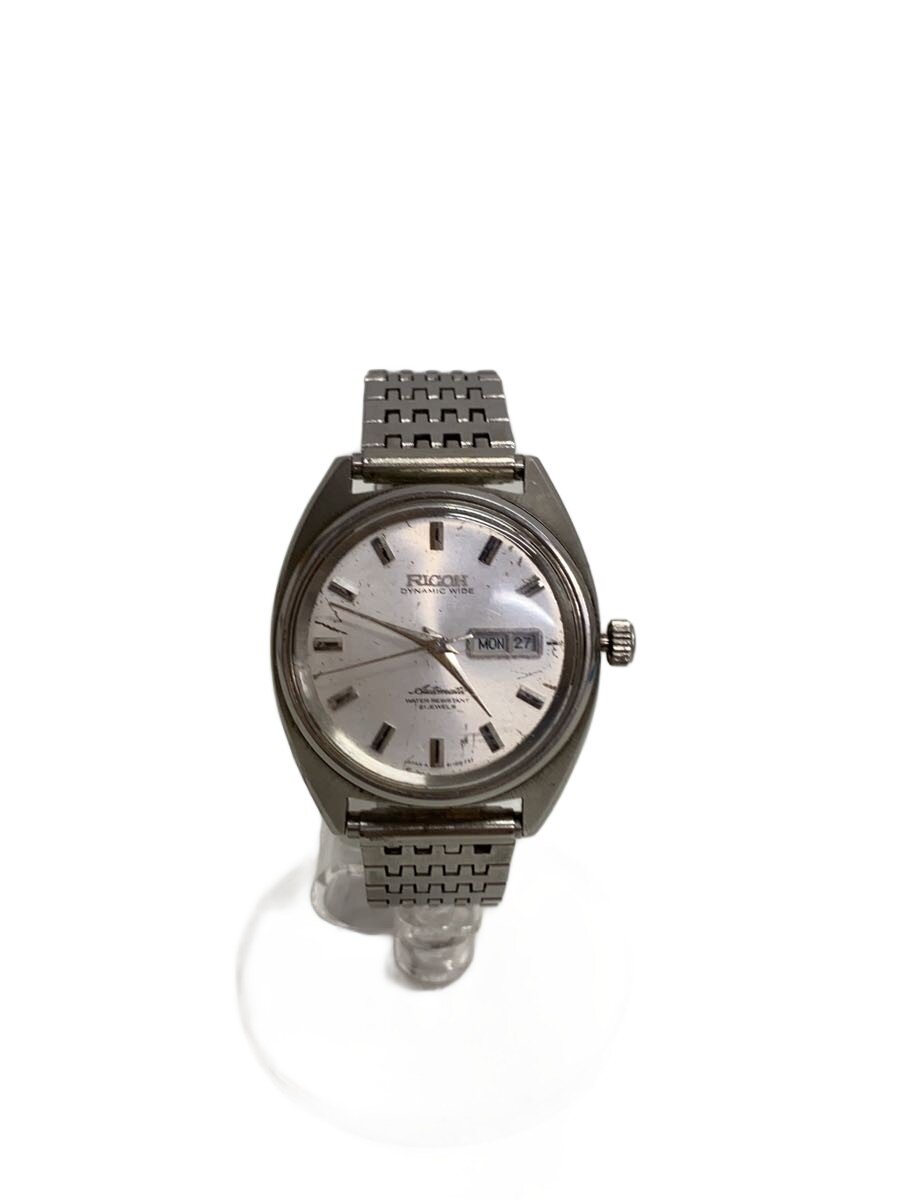 【中古】RICOH◆自動巻腕時計/アナログ/ステンレス/SLV/SLV/41-1018【服飾雑貨他】｜2ｎｄ STREET 店