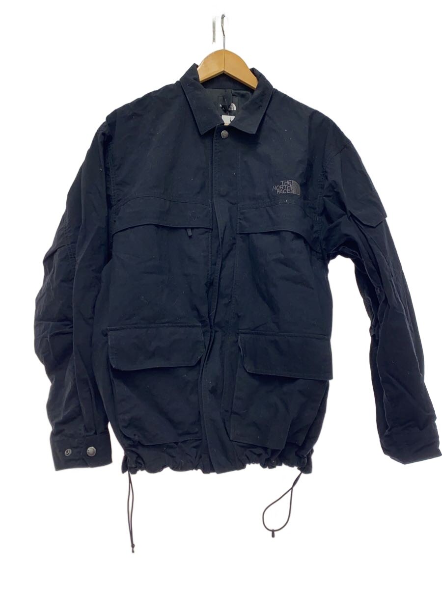 【中古】THE NORTH FACE◆GEOLOGY SHIRT_ジオロジーシャツ/M/コットン/BLK/無地【メンズウェア】|2nd STREET 店