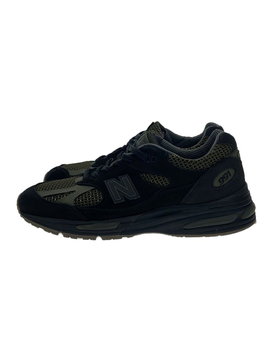 【中古】NEW BALANCE◆991v2/U991SD2/黒いこと/UK9.5/BLK//【シューズ】