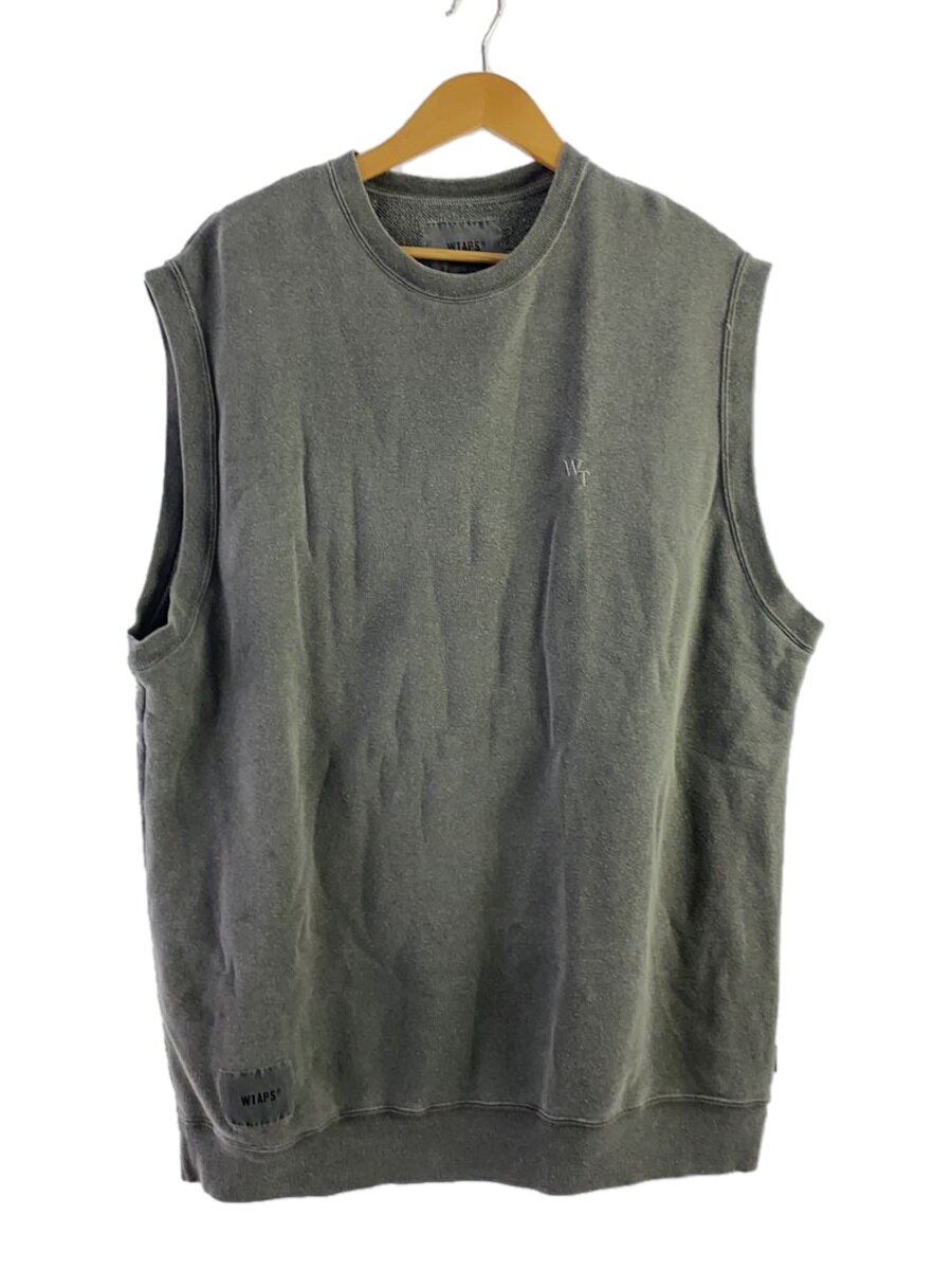 【中古】WTAPS◆より良い/綿織物/GRY/無地/231ATDT-CSM17/【メンズウェア】