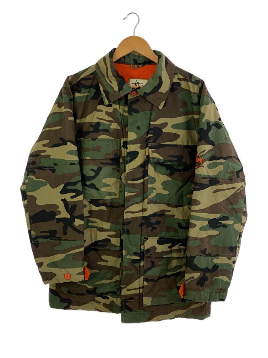 【中古】STUSSY◆outdoor/中綿/ジャケット/S/ナイロン/カモフラ//【メンズウェア】|2nd STREET 店