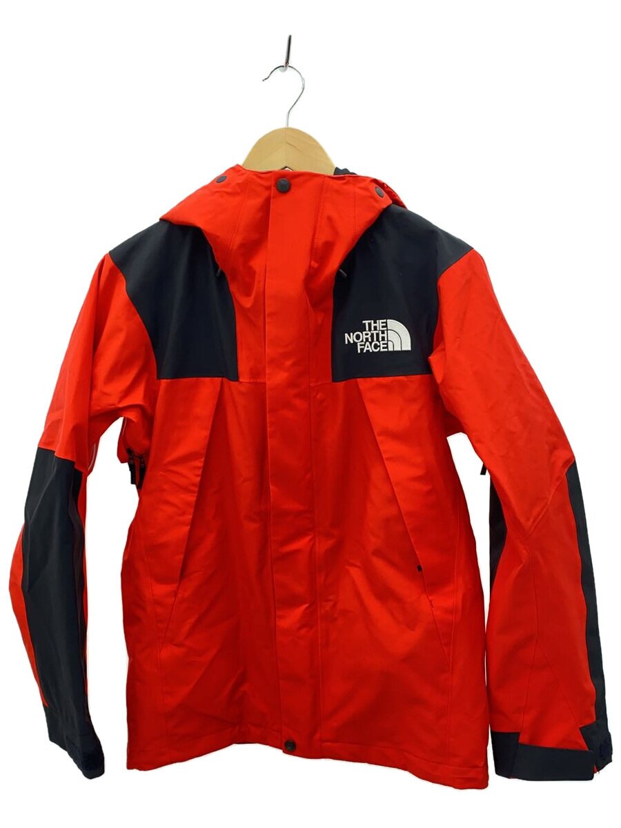【中古】THE NORTH FACE◆MOUNTAIN JACKET_山岳上衣/S/ナイロン/RED【メンズウェア】