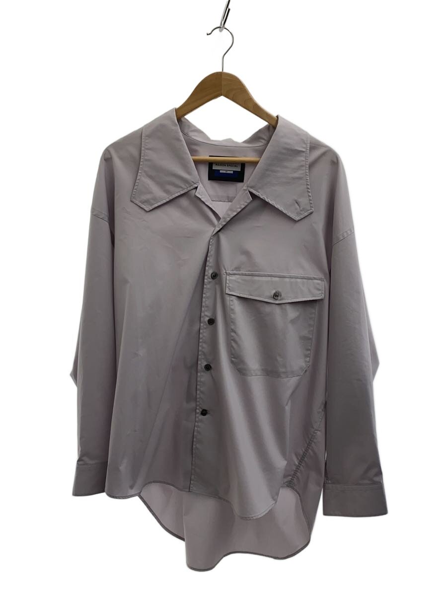【中古】MAISON SPECIAL◆Prime-Over Forward Drop Shirt/長袖プルオーバー/1/綿織物/GRY/11242311501【メンズウェア】