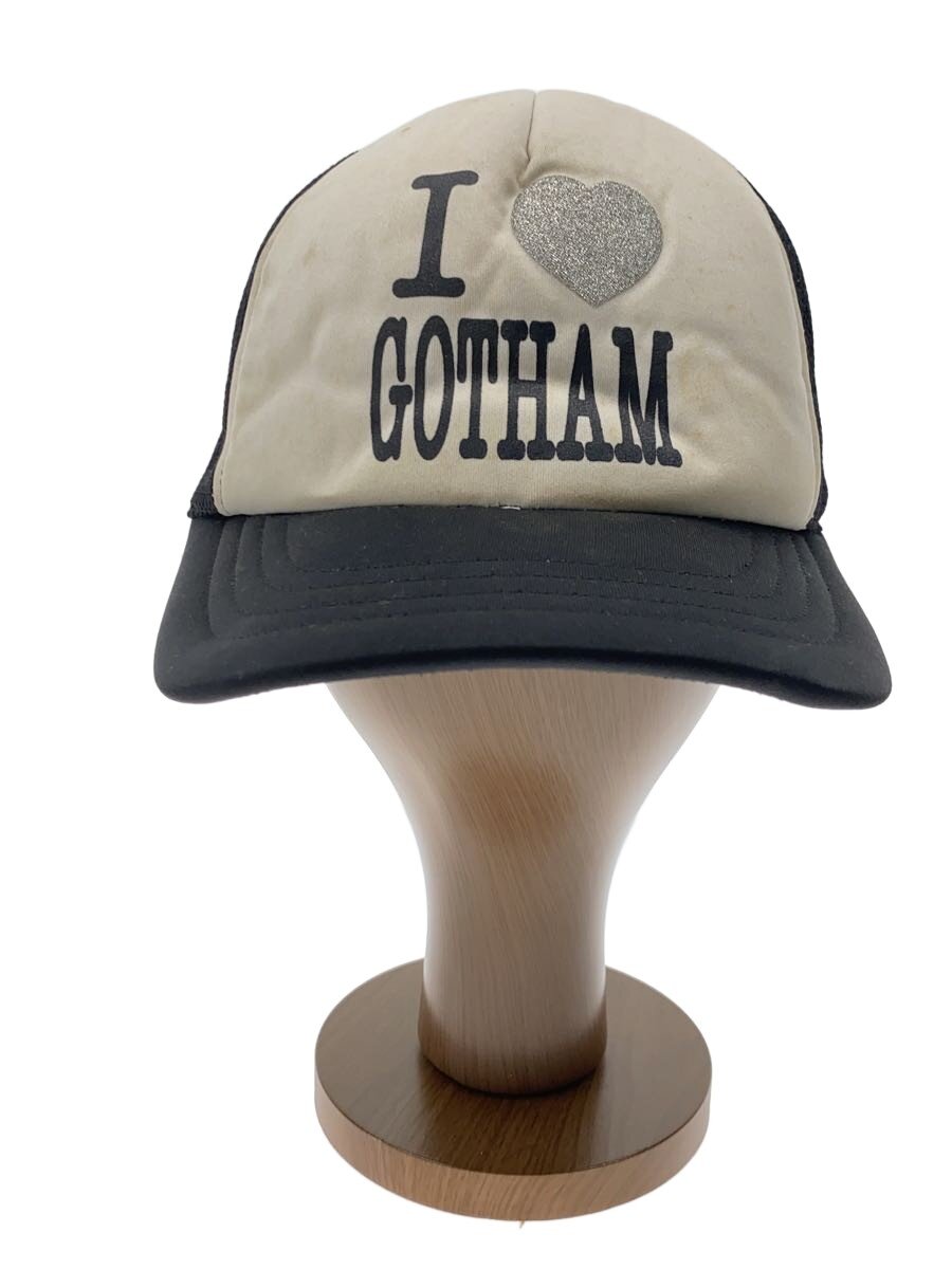 【中古】NUMBER (N)INE◆アーカイブ/I LOVE GOTHAM/メッシュ旗がしら/--/ポリエステル/BLK//【服飾雑貨他】