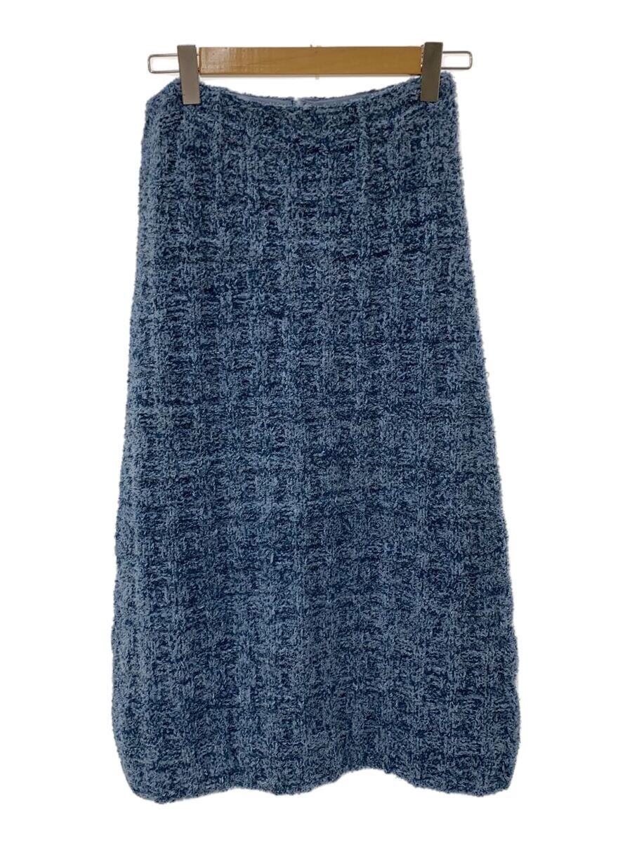 【中古】Maison Margiela◆スコート/M/綿織物/BLU/無地/S51MA0495/ジーンズ織り/読み合わせる/青碧/青//【レディース御召しもの】