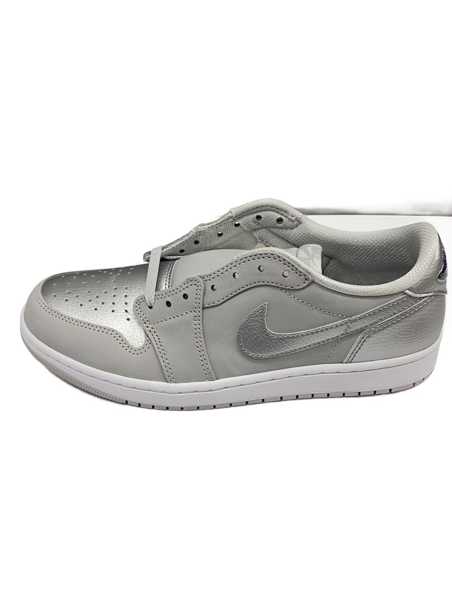 【中古】NIKE◆AIR JORDNA 1 LOW OG_エアジョーダン 1 ロー OG/28cm/SLV【シューズ】｜2ｎｄ STREET 店