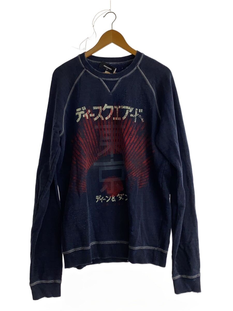 【中古】DSQUARED2◆流汗/XL/綿織物/IDG/刷り上げる【メンズウェア】