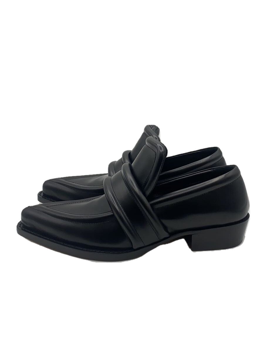 【中古】BOTTEGA VENETA◆パンプス/36/BLK/なめし革【シューズ】