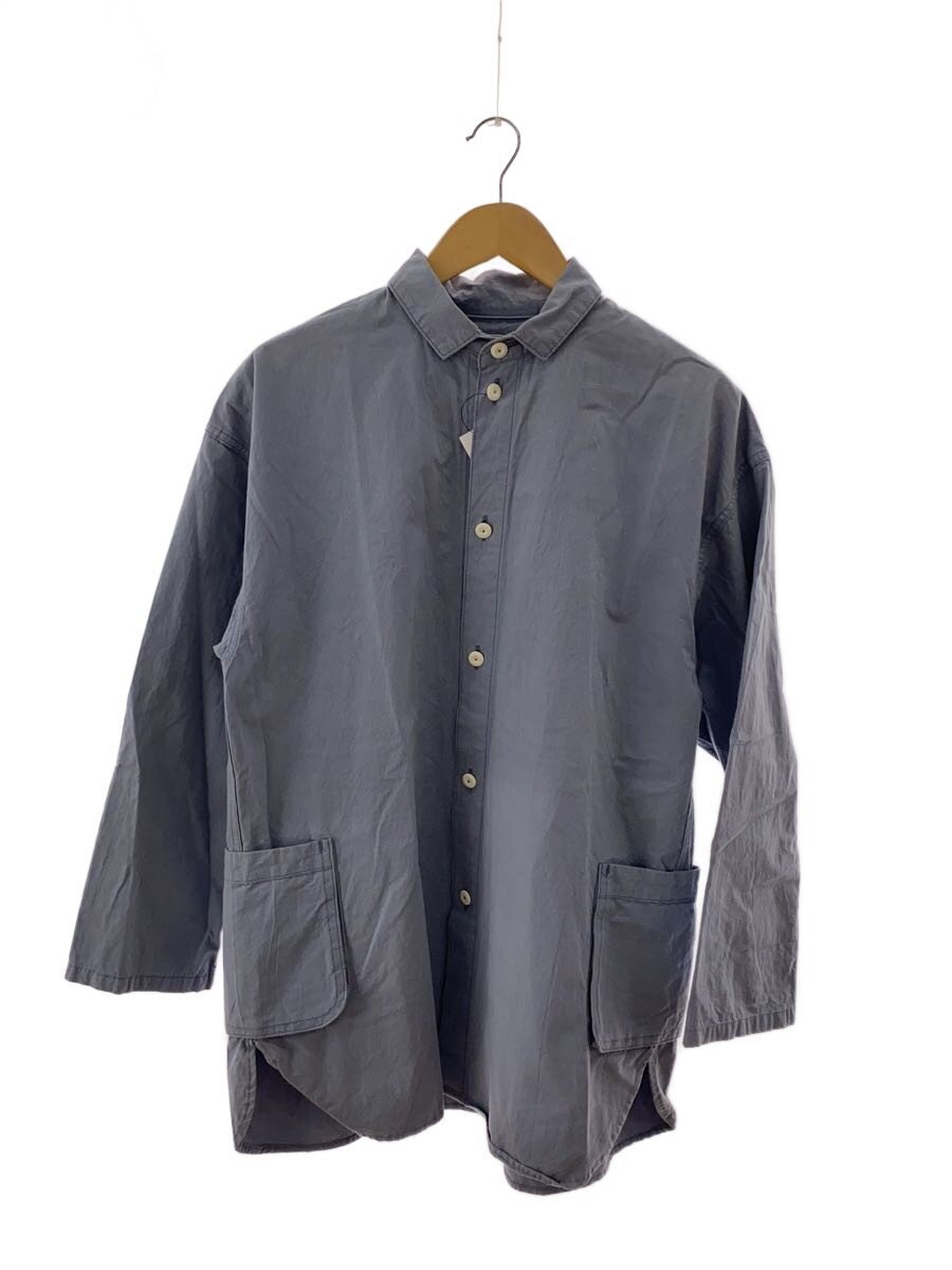 【中古】Porter Classic◆上衣/S/綿織物/BLU/無地/? NULL ?【メンズウェア】