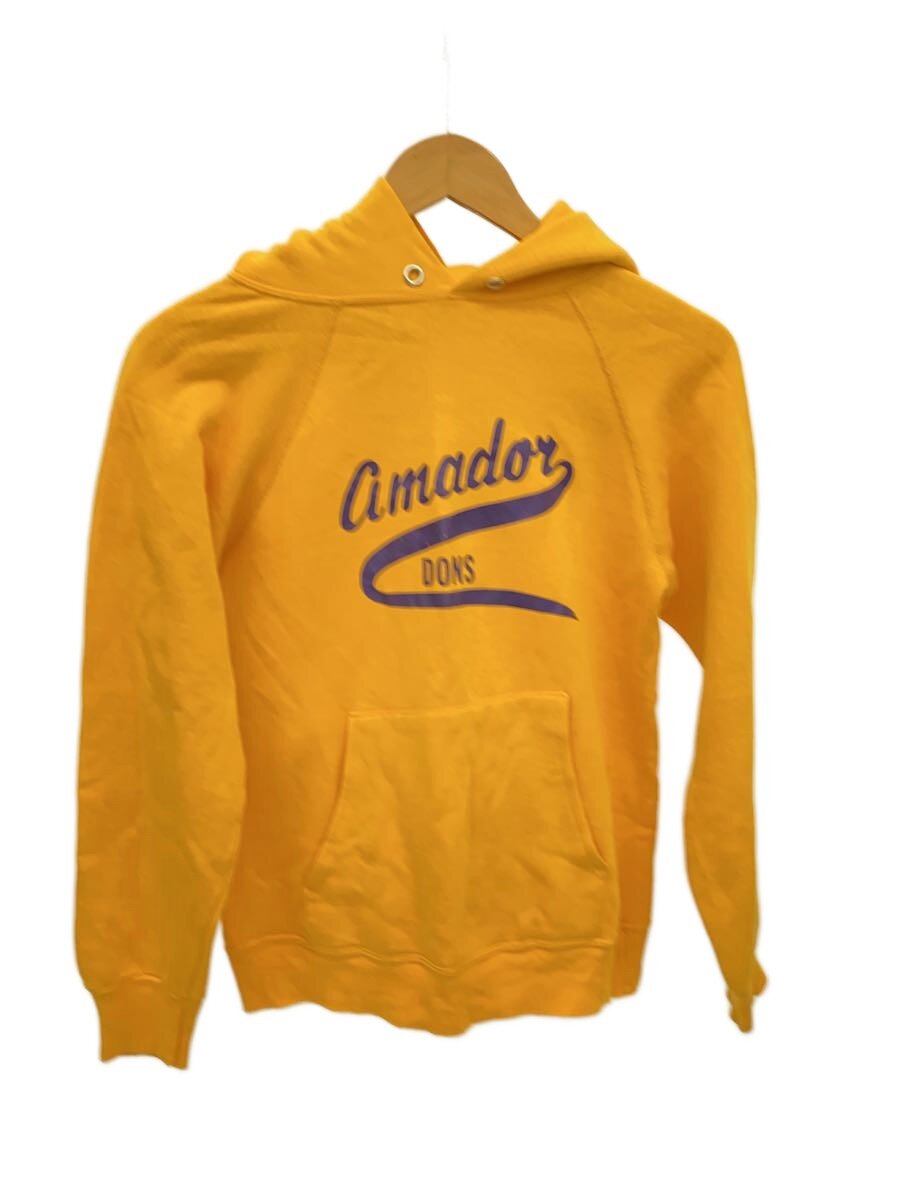 【中古】Champion◆パーカー/S/綿織物/GLD/刷り上げる/トリコタグ後期/USA/80s/AMADOR DONS【メンズウェア】