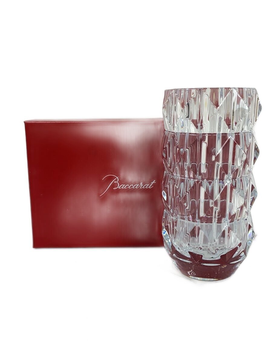 【中古】Baccarat◆ルクソールベース/150/壷・花瓶/CLR【インテリア小物・日用雑貨】