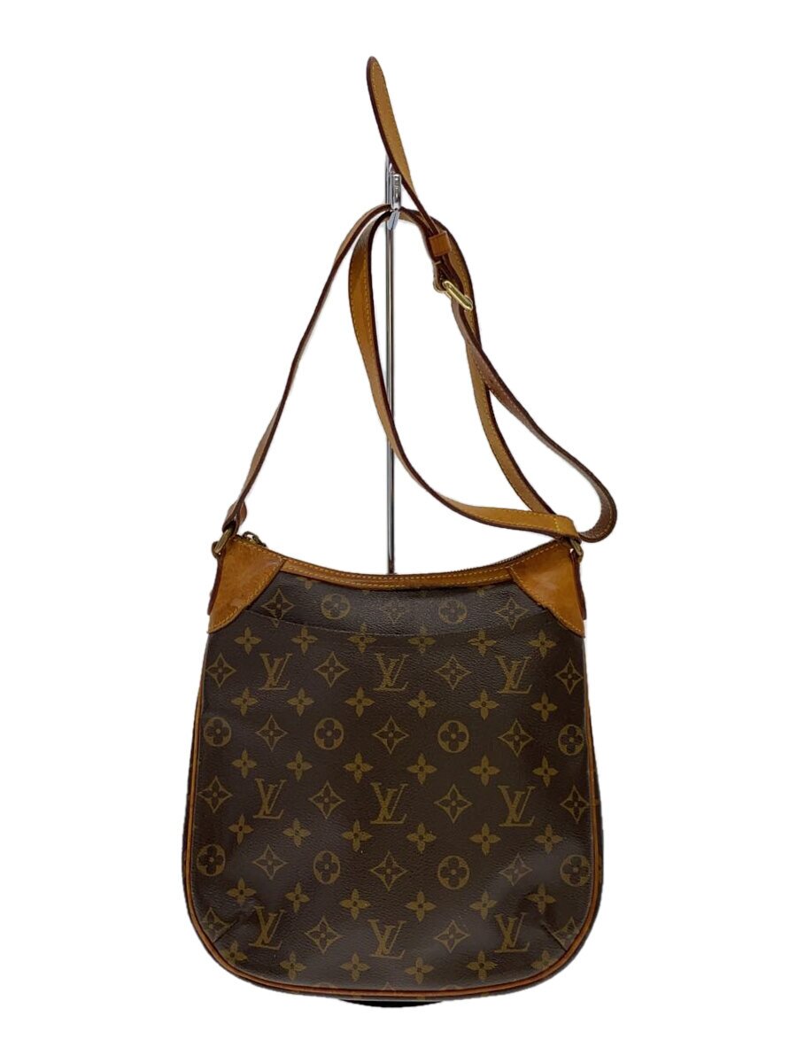 【中古】LOUIS VUITTON◆オデオンPM_モノグラム・帆布_BRW/PVC/BRW【御徒面子】