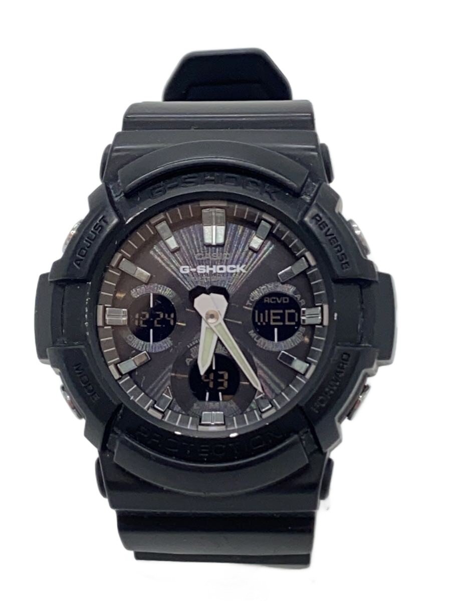 【中古】CASIO◆ソーラー腕時計/デジアナ/ラバー/GAW-100B【服飾雑貨他】｜2ｎｄ STREET 店