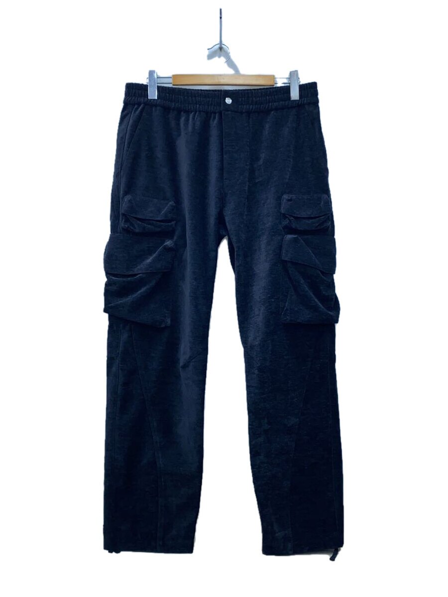 【中古】KITH◆引き船付き添い人/カーゴパンツ/L/ポリエステル/BLK/24-030-060-0020-3-0【メンズウェア】