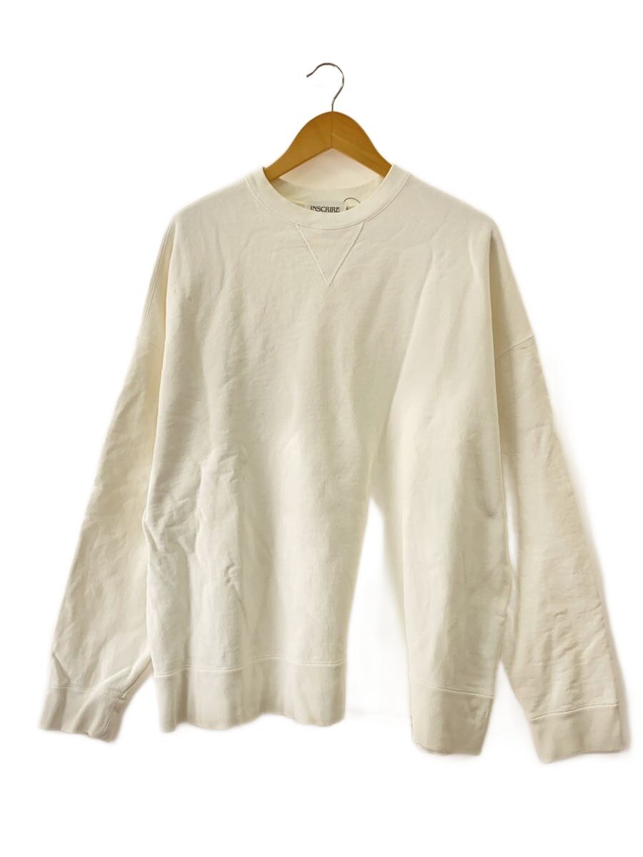 【中古】INSCRIRE◆流汗/L/綿織物/WHT/122AW-BC00【メンズウェア】