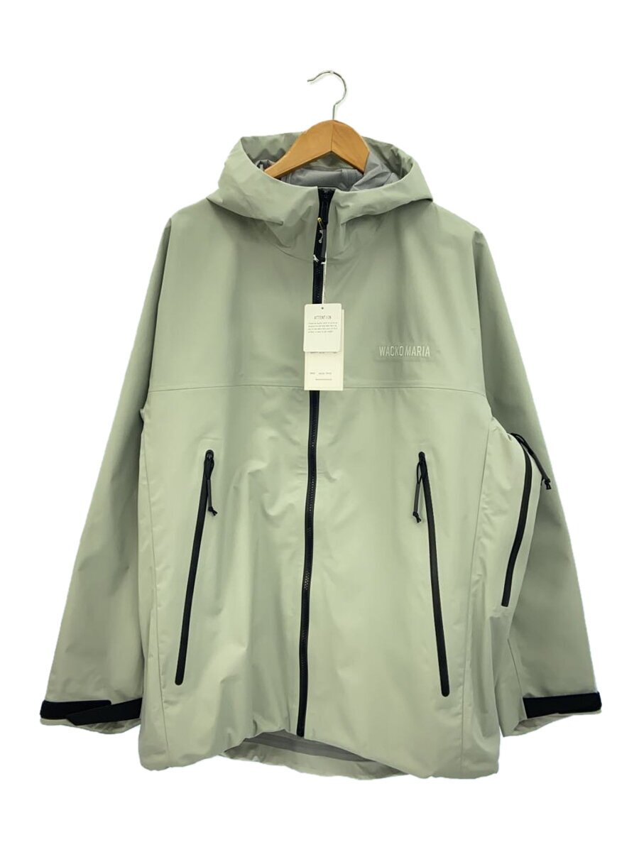 【中古】WACKO MARIA◆MOUNTAIN PARKA/牟礼パーカー/S/ナイロン/GRY/無地/23FW-WMO-OD04【メンズウェア】
